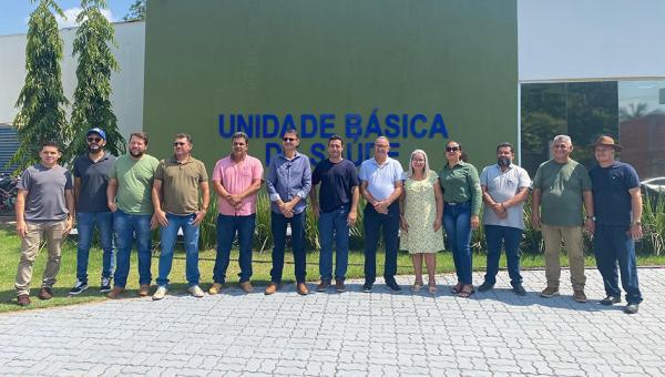 Executivo e Legislativo realizam visita conjunta às obras em Bandeirantes