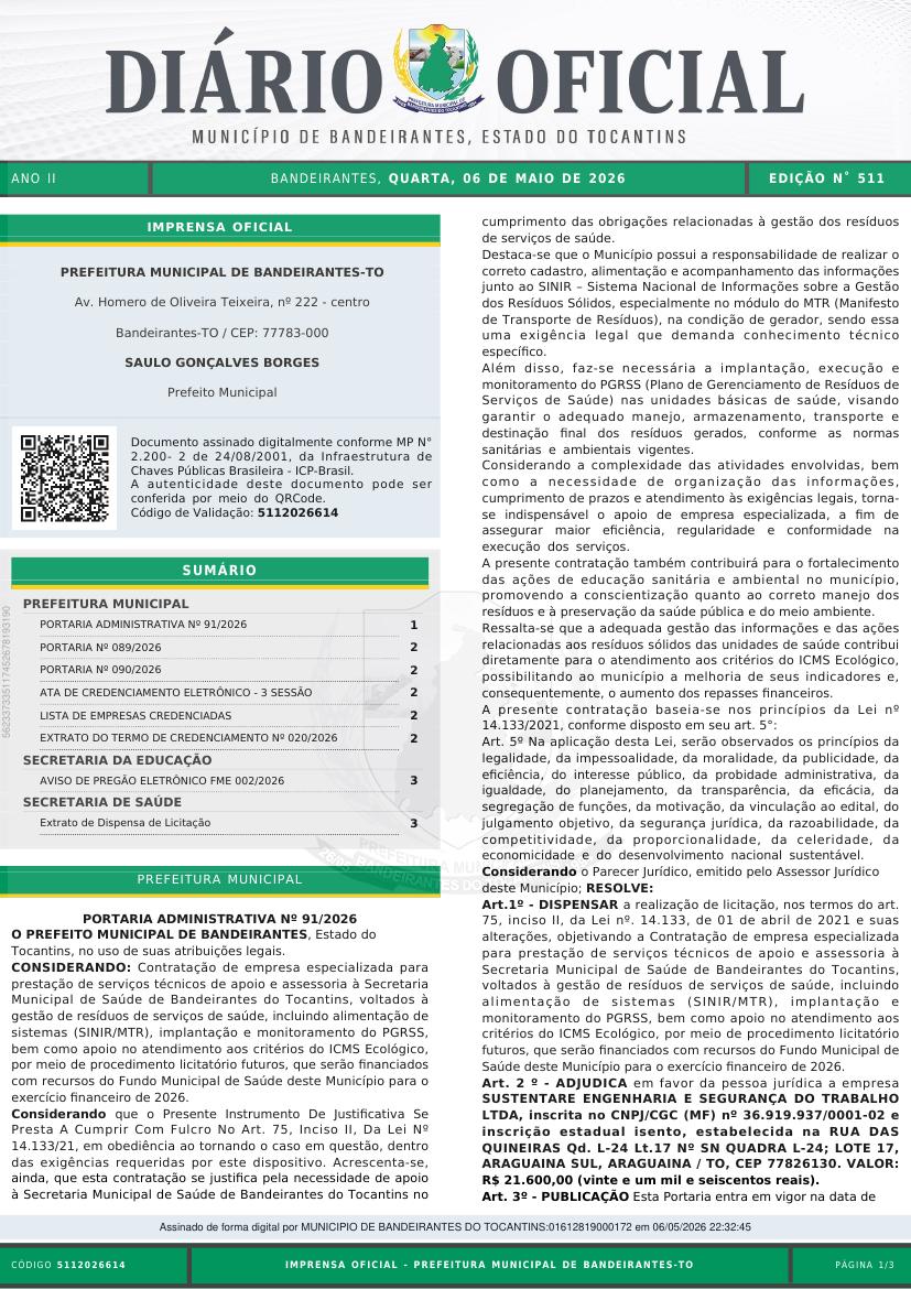 Capa da edição