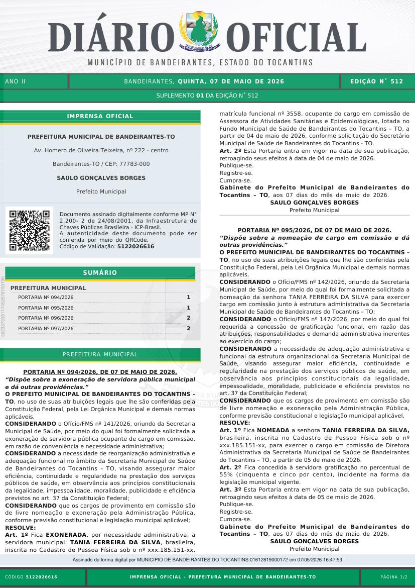 Capa da edição