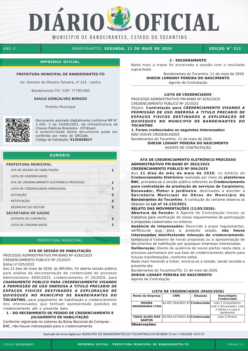Capa da edição