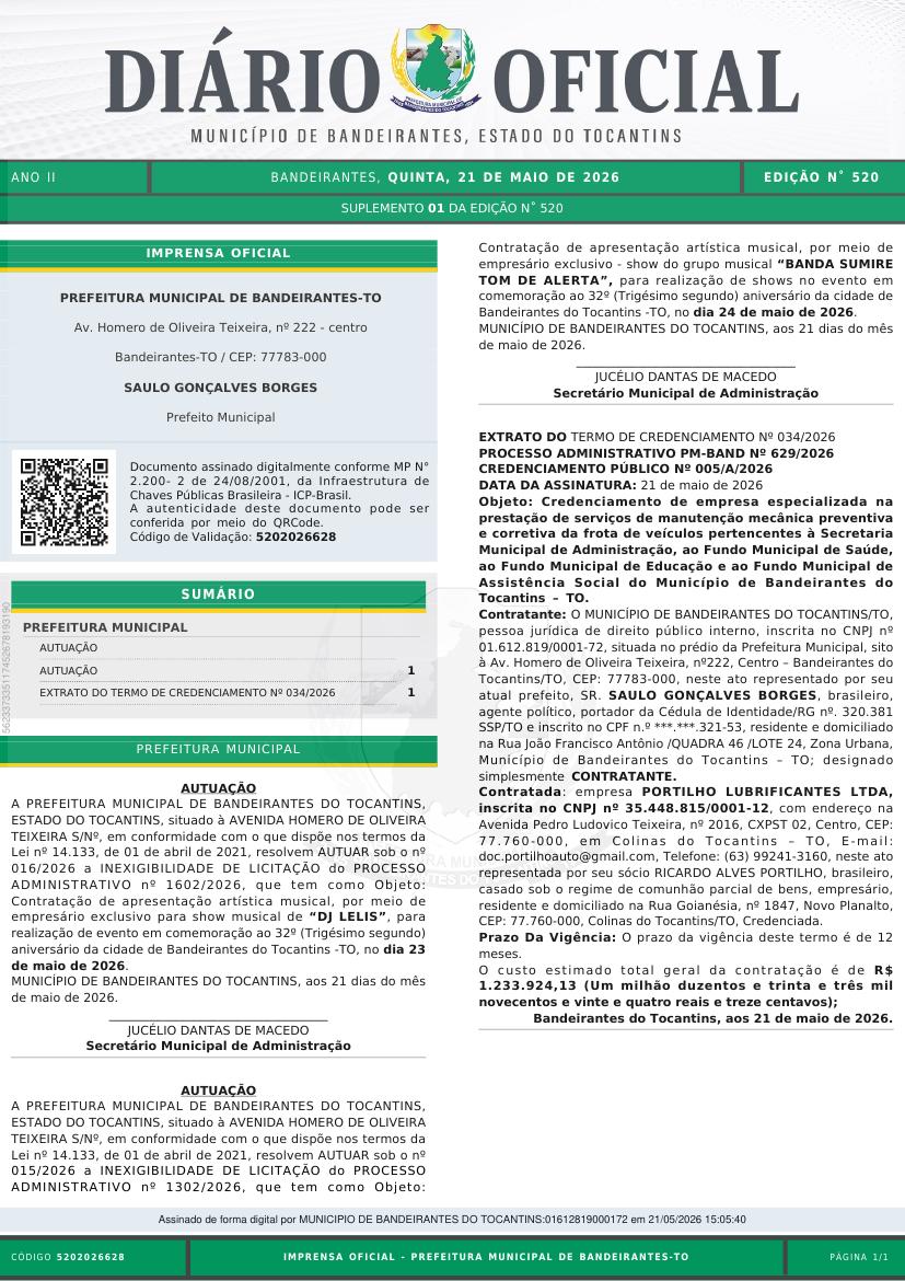 Capa da edição