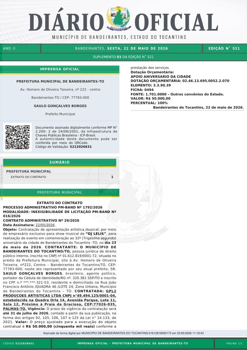 Capa da edição