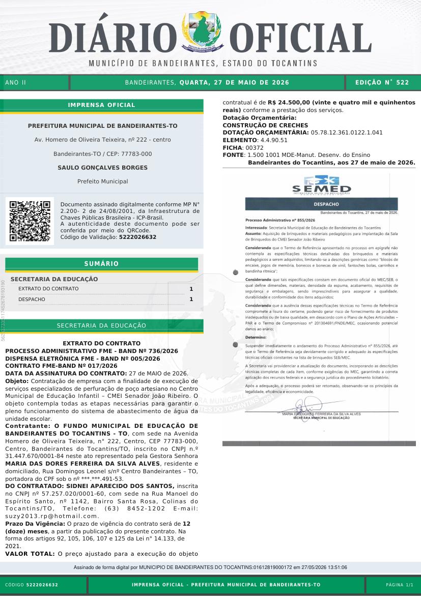 Capa da edição