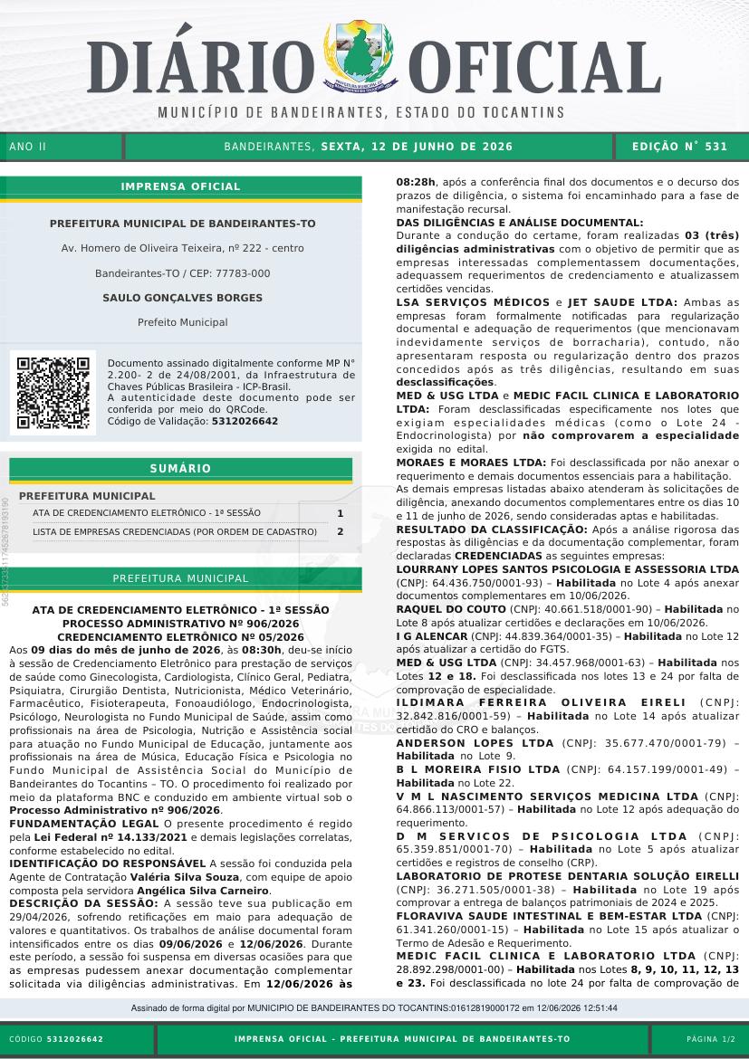 Capa da edição