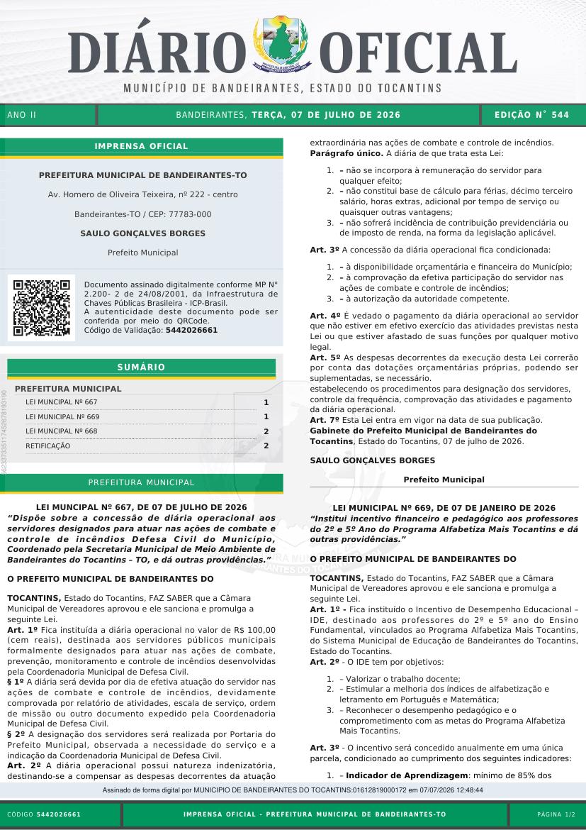 Capa da edição