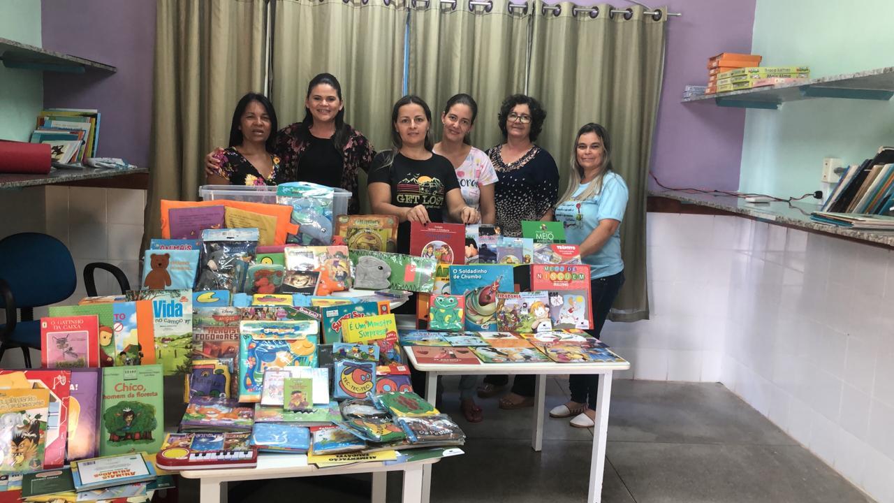 PREFEITURA INVESTE EM MATERIAL PEDAGÓGICO PARA O CMEI SENADOR JOÃO RIBEIRO