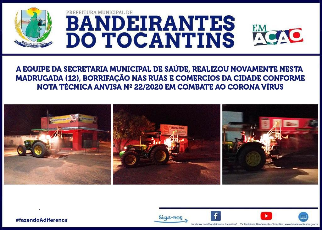 Saude realiza borrifação