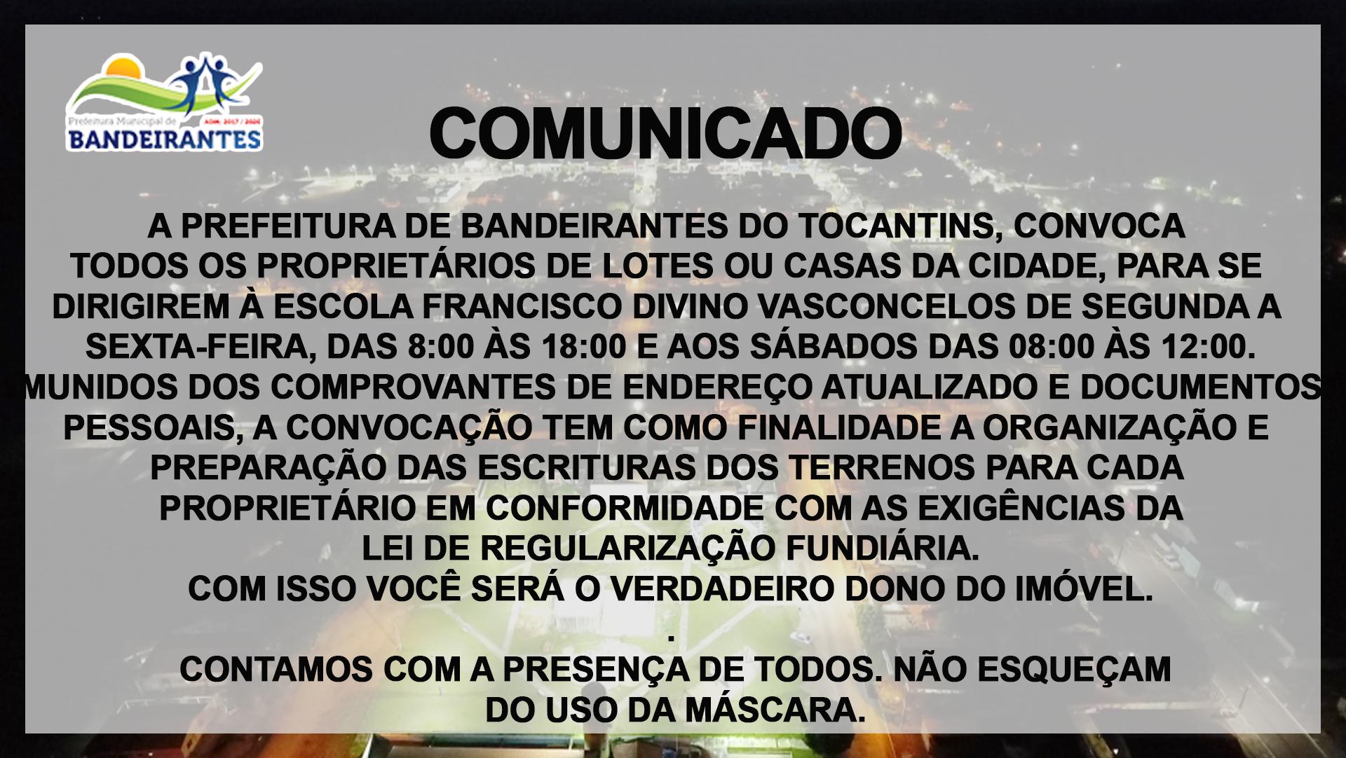 Comunicado