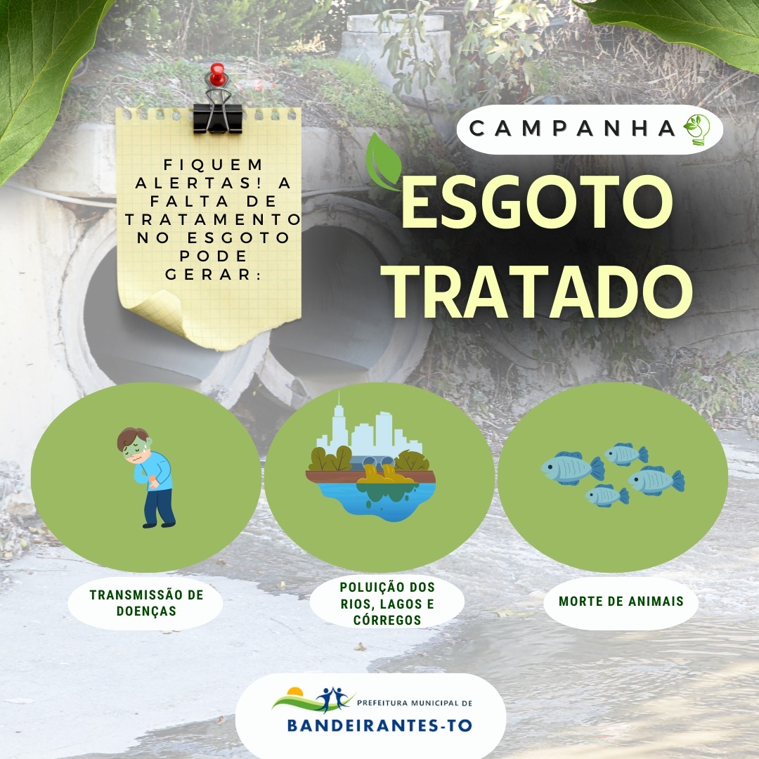 A IMPORTÂNCIA DO ESGOTAMENTO SANITÁRIO PARA A POPULAÇÃO